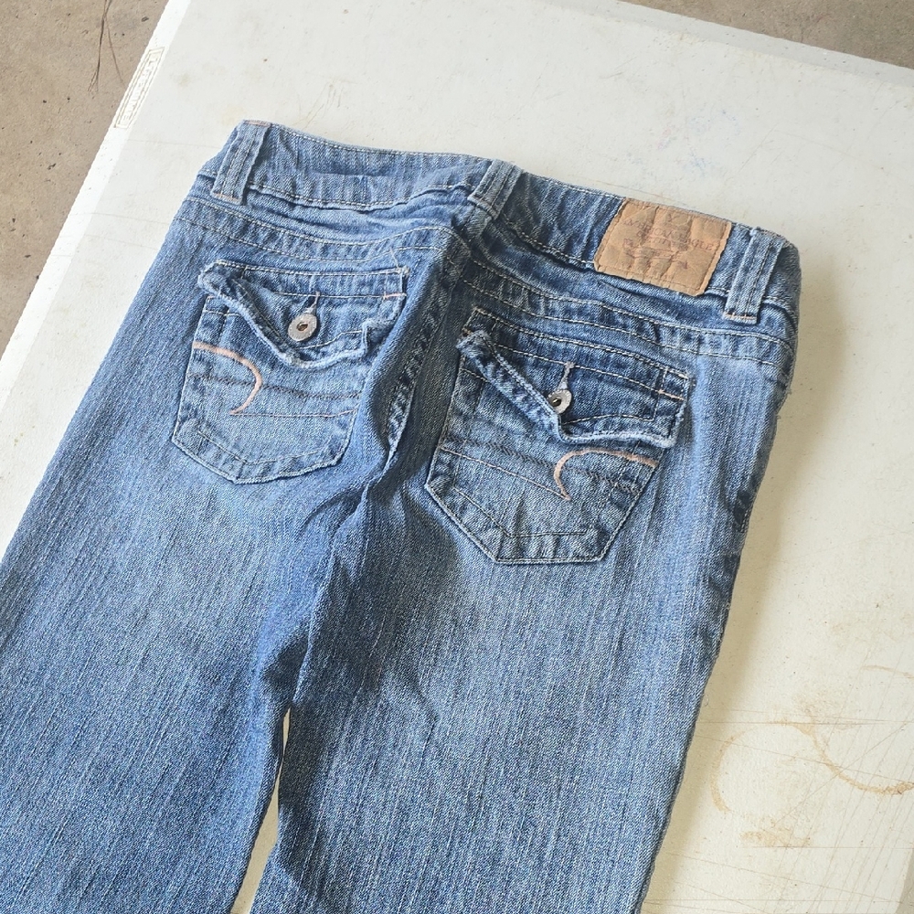 American Eagle Outfitters Women's Blue Bootcut Jeans